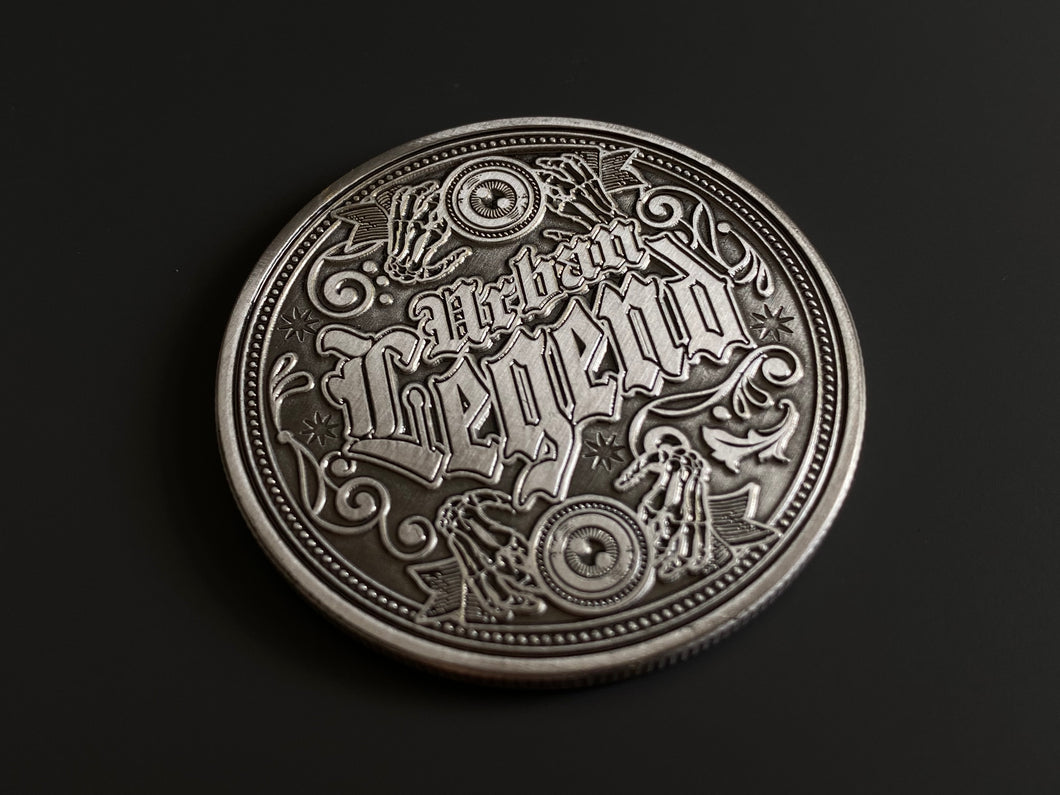 Urban Legend Coin (Antique Silver Finish)