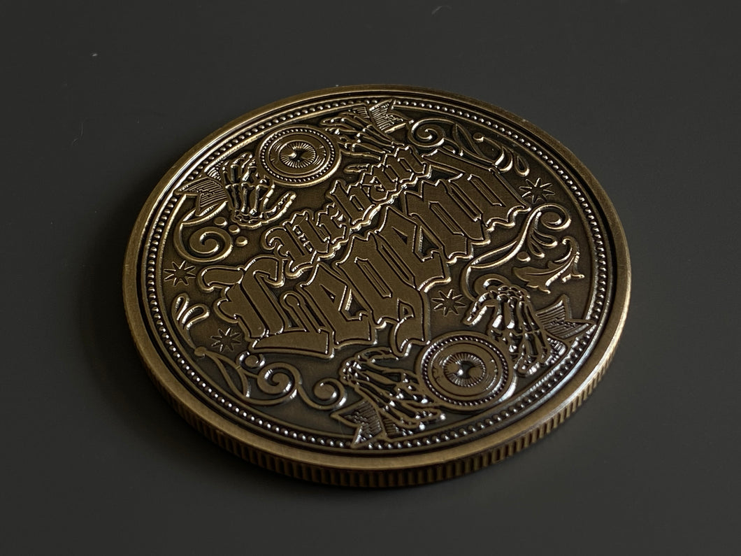 Urban Legend Coin (Antique Gold Finish)