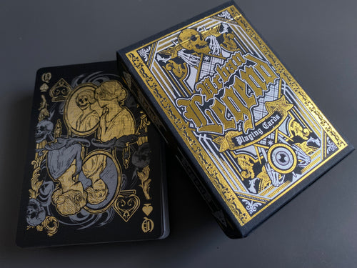 Urban Legend Mystery Special Black Gold Playing Cards